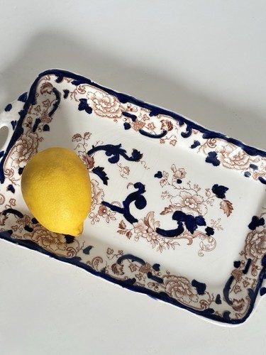 Masons ironstone mandalay blue - mandalay,
