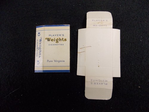 Vintage players weights - players,