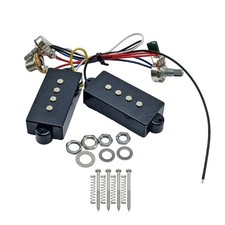 Prewired pickup electric bass - pickup,