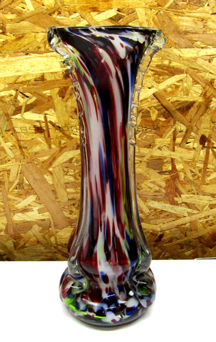 Multi deep coloured - multi, vase