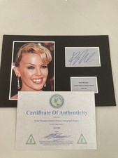 Kylie Minogue Authentic Autograph - Number 02/100