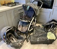 Graco Quattro Travel System Pushchair Carrycot