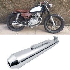 Chrome Motorcycle Exhaust Pipe