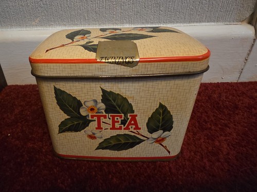 Vintage twinings tea tin - twinings,