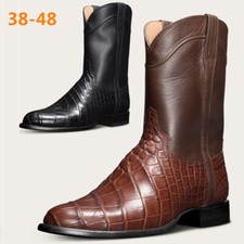 2023 Mens Cowboy Boots Long