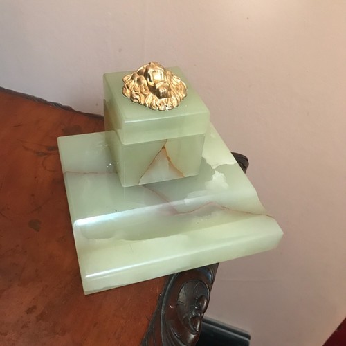 Art deco 1920s double - art, marble