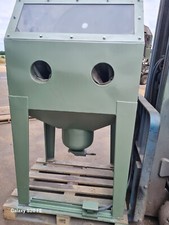 HEAVY DUTY BLAST CABINET INC SEPARATE 3PH EXTRACTOR SAND GRIT SHOT BEAD BLASTING