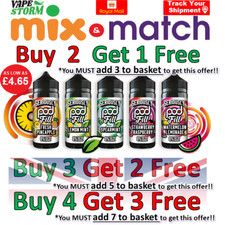 Seriously Pod Fill E Liquid By Doozy Vape Juice - 100ml Nicotine Free - 0mg/ml