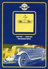 AC Cars 1924-1973 - useful