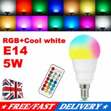 1/2X E14 5W RGB 12Colour