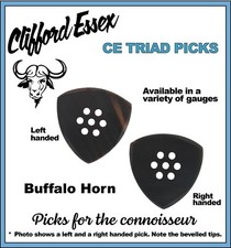 TRIAD PICK. HANDMADE BUFFALO