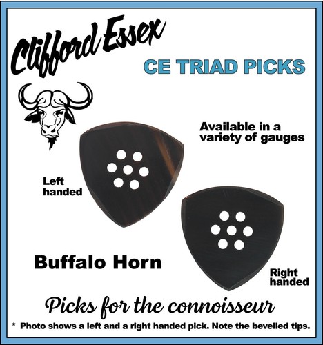 Triad pick handmade buffalo - handmade,