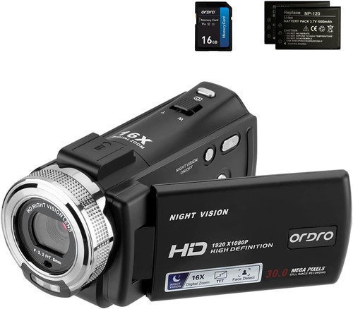 1080p camcorder with - hd, night