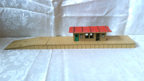 Hornby dublo metal platform - metal, 1