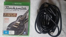 Xbox one game Rocksmith 2014 Edition with Real Tone Cable 