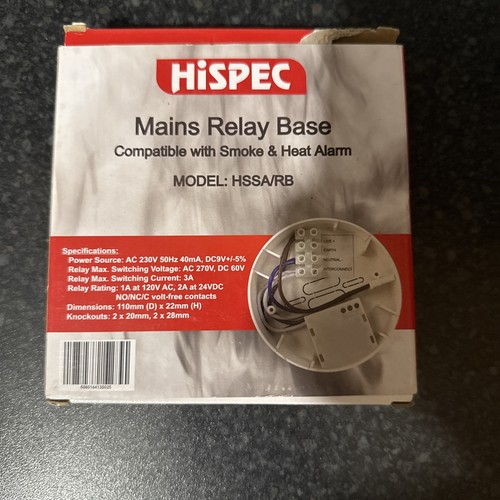 Hispec hssa mains relay - mains,