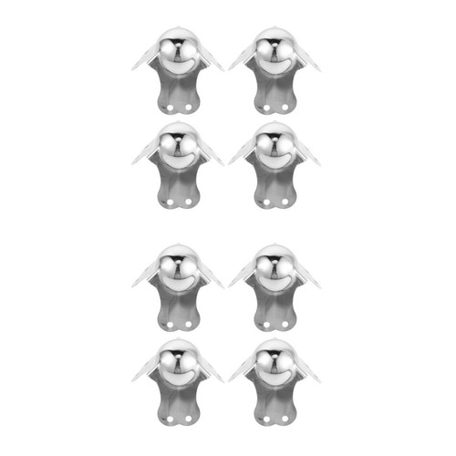 Silver metal corner guards - silver,