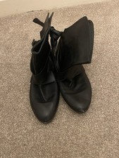 Topshop Aida Leather Ankle