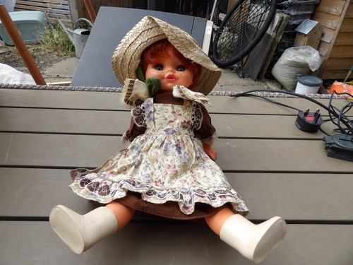 Vintage plastic doll dea - plastic, ga.