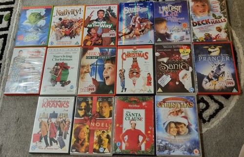 Xmas dvds lot films - xmas,