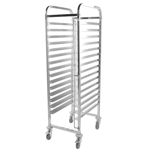 Bakery tray racking trolley - tray, 60