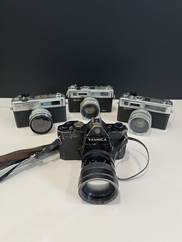 Yashica slr 35mm cameras - yashica,