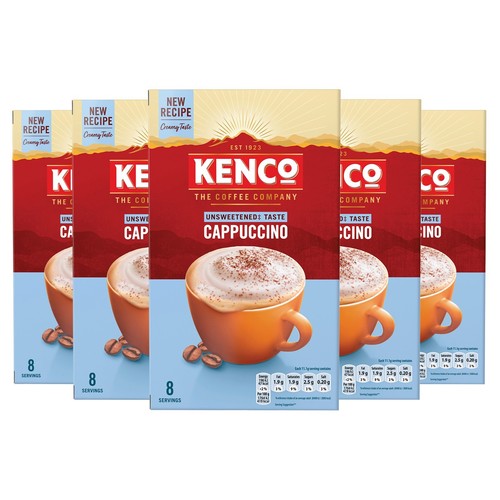 Kenco unsweetened cappuccino - kenco,