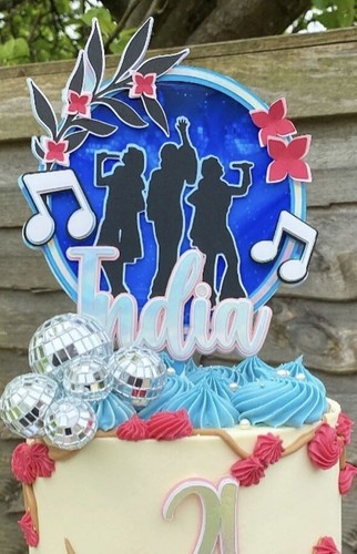 Personalised mamma mia cake - mia,