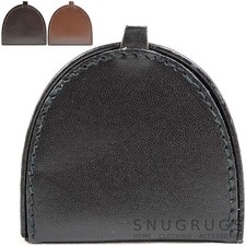 Mens Leather Large Semi Circle