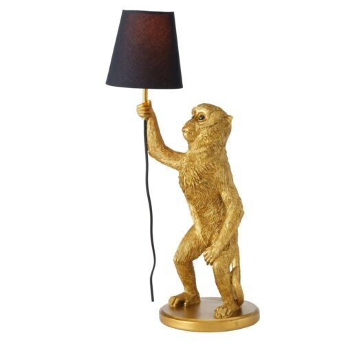 Standing gold monkey table - standing,