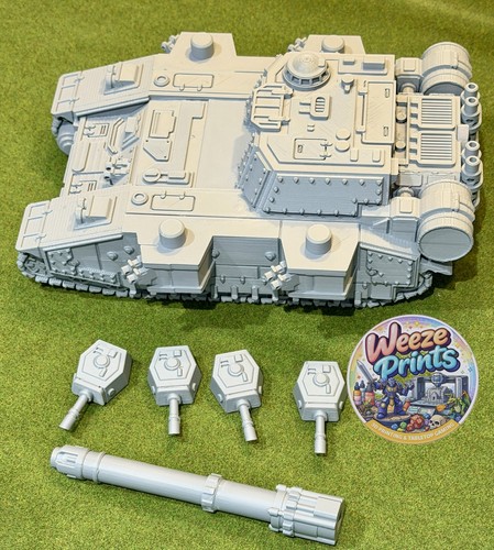 Primed printed super heavy - 3d,