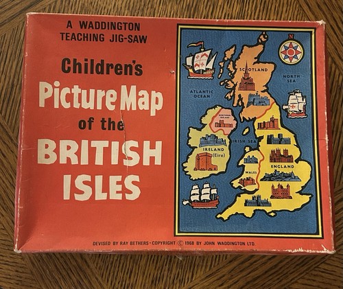 Vintage 1968 map the - 1968,