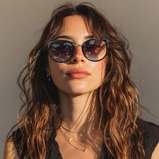 Women Designer Style Oversized Sunglasses Cat Eye Retro Classic Lightweight