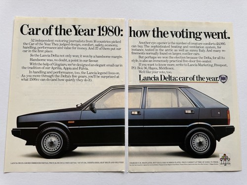 Original vintage 1981 - original, lancia