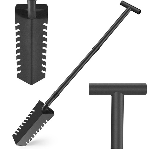 Metal detecting shovel - metal,