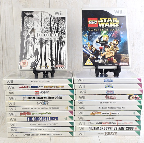 Individual nintendo wii games - nintendo,