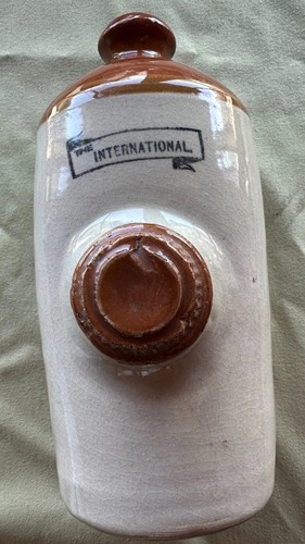 Antique stoneware hot - antique, water