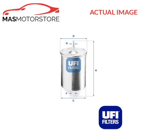 Engine fuel filter - fuel, ufi