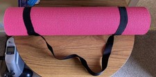 Yoga Exercise Mat Thick Non Slip Home Gym Workout Carry Strap Travel Mats 6mm