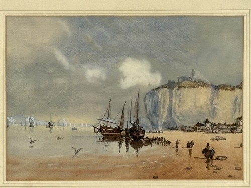 Antique 19thc watercolour - antique,