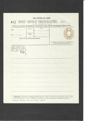 Stationery 1920 kgv 1s - gb,