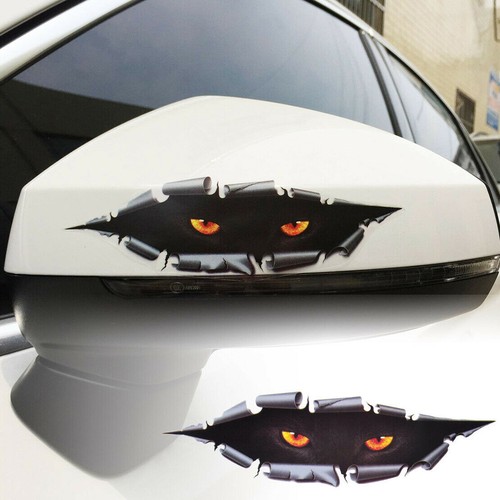 Funny peeking car bumper - funny, 3d