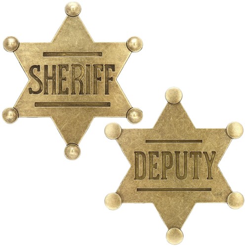 Pcs sheriff badge and 1 - 1,