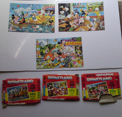Disneyland vintage jigsaw - disneyland,