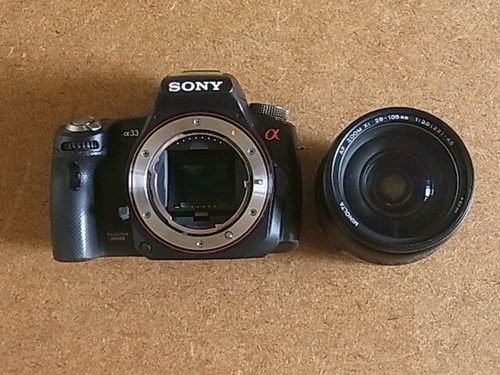 Sony α33 slt - with, zoom