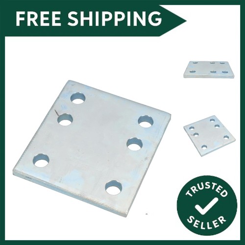 Galvanized tow bar drop plate - bar,