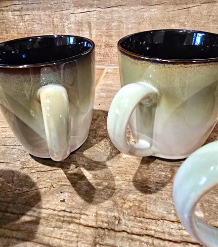 Set ceramic coffee mugs - of, 4