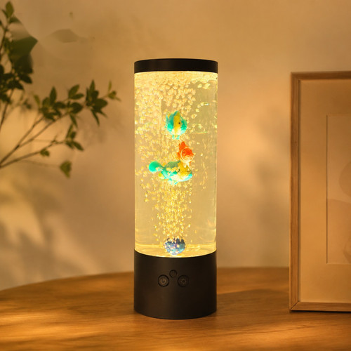 Bubble fish lamp - aquarium, mood