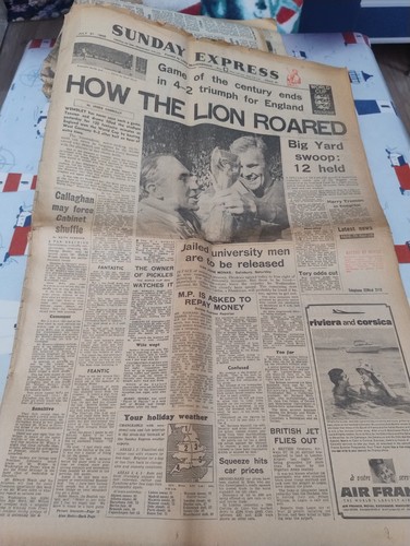 1966 world cup - 1966, newspapers