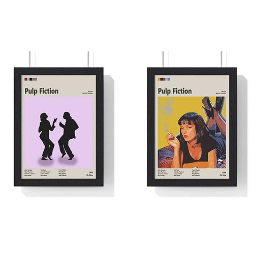 Pulp fiction movie poster - pulp,